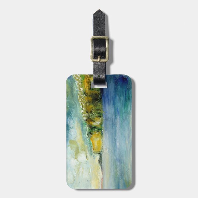 Ett vykort från Madeira 2014 Bagagebricka (Vertikal Framsida)