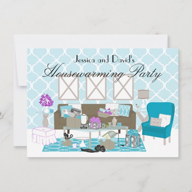 Ett ympat rum inbjudningar (Framsida)