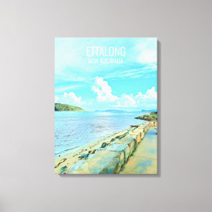 Ettalong Central Kusten NSW Australien Canvastryck