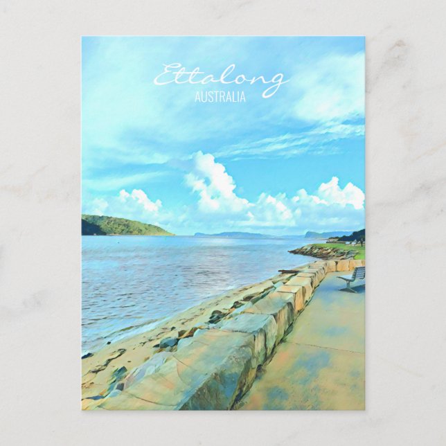 Ettalong Central Kusten NSW Australien Vykort (Framsida)
