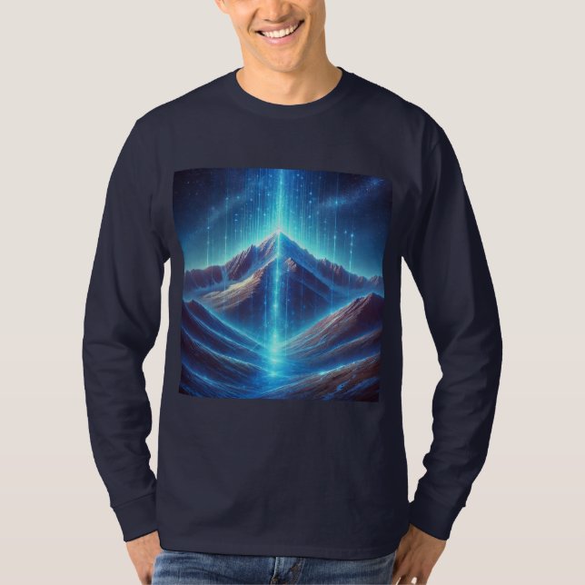 Etterisk Pikes Peak T-Shirt (Framsida)