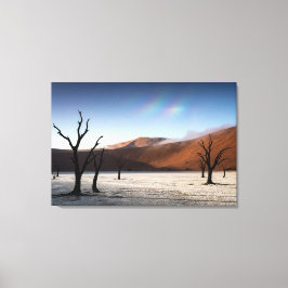 Etterlik Deadvlei Namibia - Hyperrealistisk Öken Canvastryck