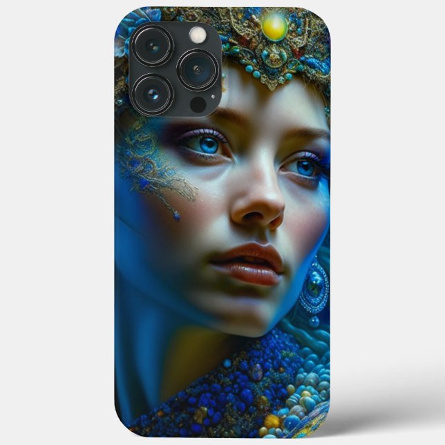 Etterliknande Fantasy Art Prinsessa Krigare Mystis (Baksida)
