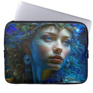Etterliknande Fantasy Art Prinsessa Krigare Mystis Laptop Fodral