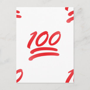 etthundratemoji vykort