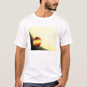 Ettjätte planet som mycket tätt orbiting t shirt