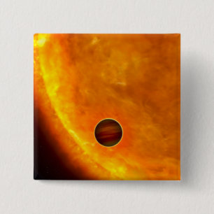 Ettstorleksanpassat planet knapp
