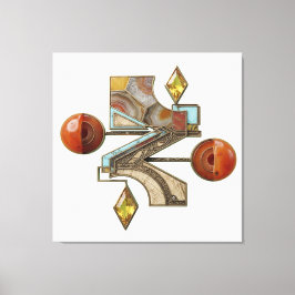 Etud 8. Fyren 3d. Canvastryck