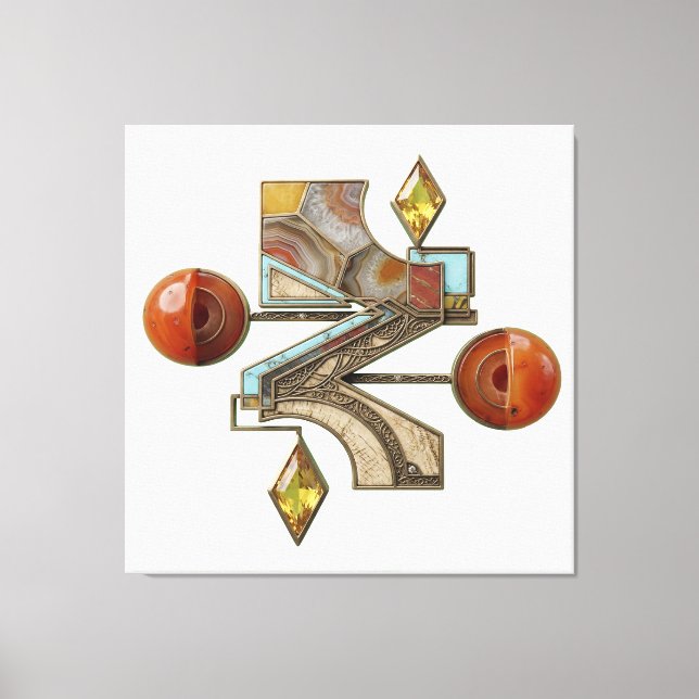 Etud 8. Fyren 3d. Canvastryck (Framsida)