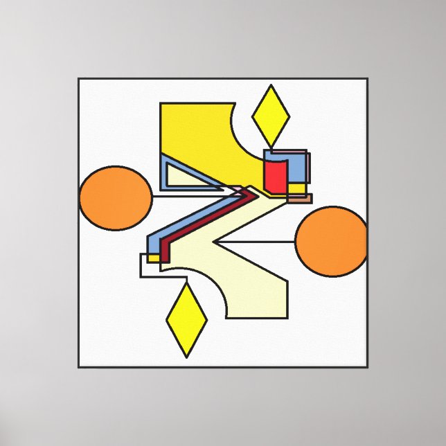"Etude 8. Fyrtorn" Canvastryck (Framsida)