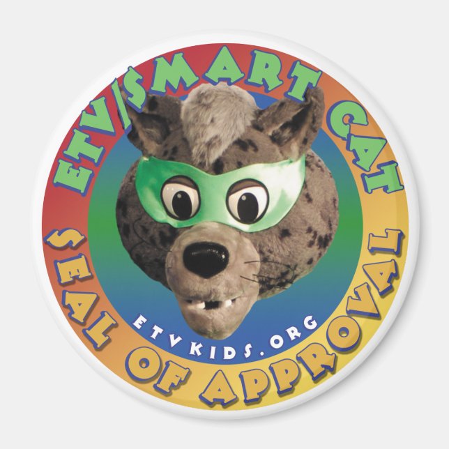 ETV Smart Cat-kylskåp, magnet (Framsidan)