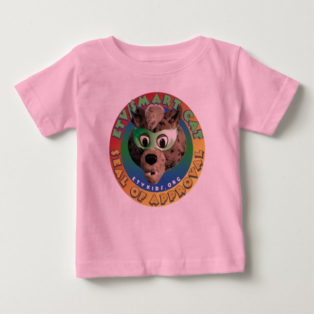 ETV Smart Cat Långärmad Infant Shirt Tee (Framsida)