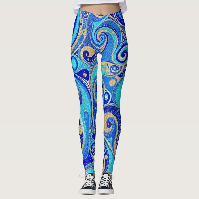 Etymologisk bläck leggings (Framsida)