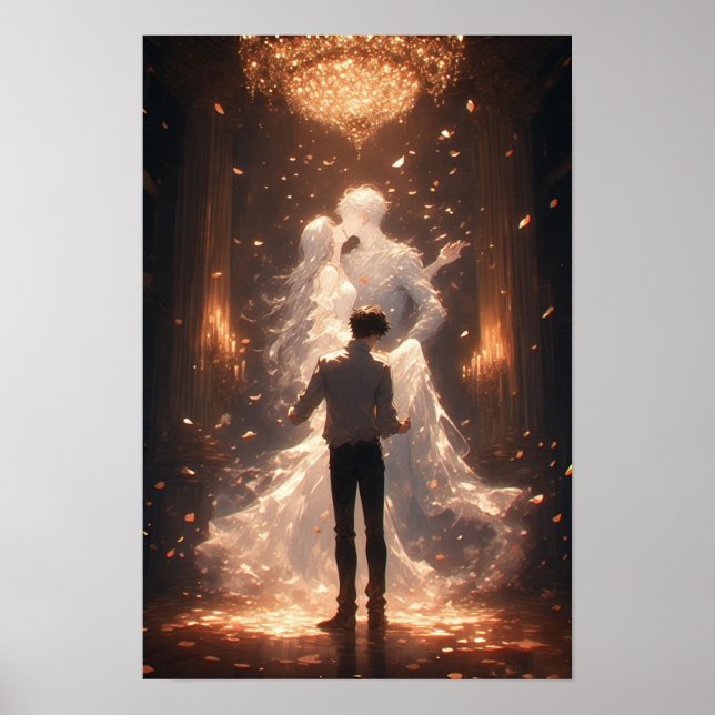Etymologisk kärlek i ljusstake  poster (Framsidan)