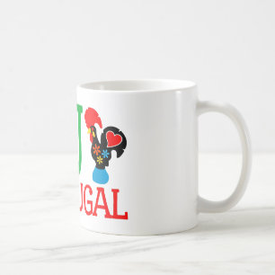 Eu amo Portugal Kaffemugg
