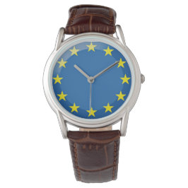 EU-flagga Armbandsur