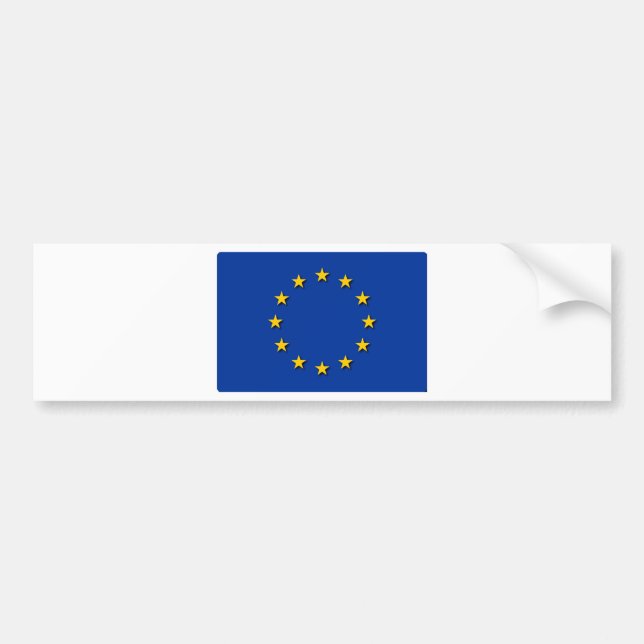 EU-Flagga/EU-Flagga Bildekal (Framsidan)