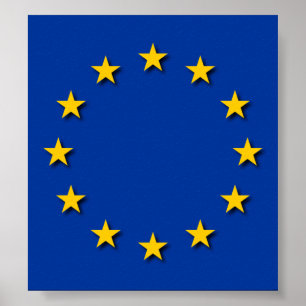 EU-Flagga/EU-Flagga Poster