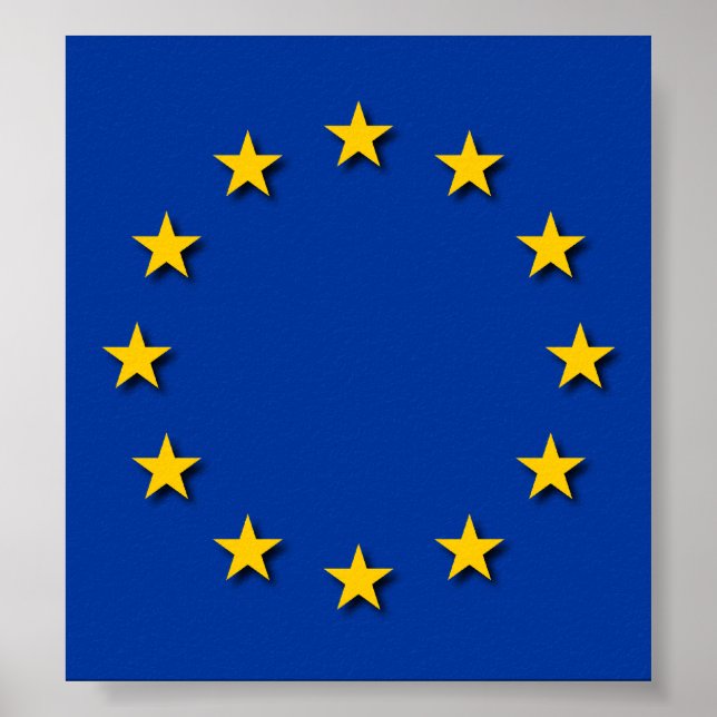 EU-Flagga/EU-Flagga Poster (Framsidan)