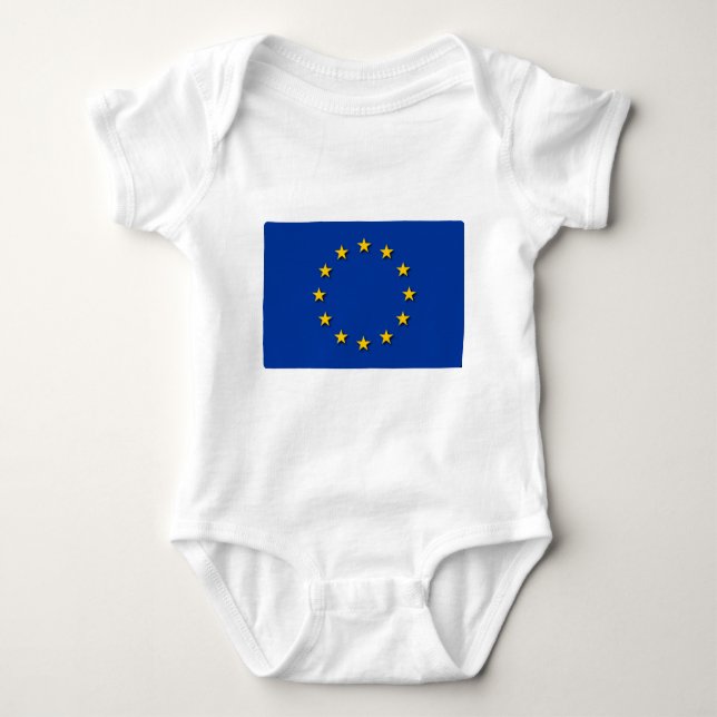 EU-Flagga/EU-Flagga Tee (Framsida)