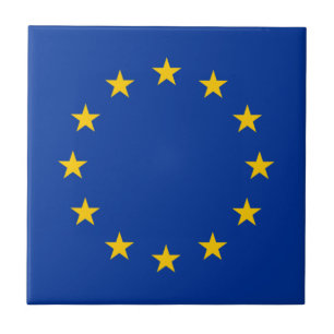 EU-Flagga Kakelplatta