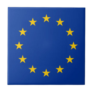 EU-Flagga Kakelplatta
