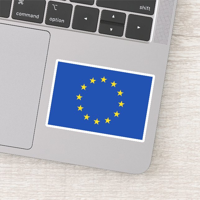 EU-flagga Klistermärken (Detalj)