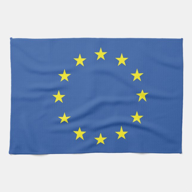 EU-FLAGGA KÖKSHANDDUK (Horisontell)