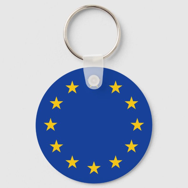 EU-Flagga Nyckelring (Framsida)