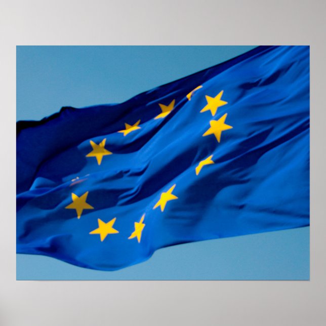 EU-flagga Poster (Framsidan)