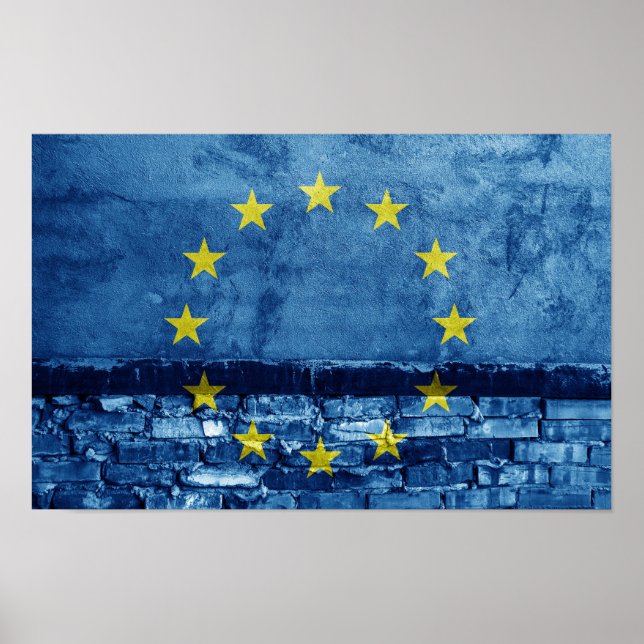 EU-flagga Poster (Framsidan)