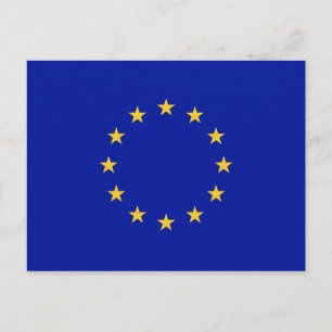 EU-Flagga Vykort