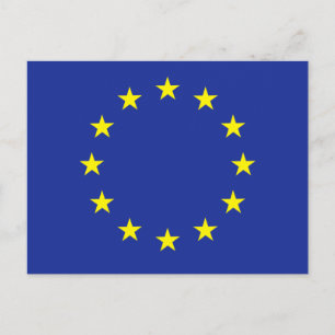 EU-flagga Vykort