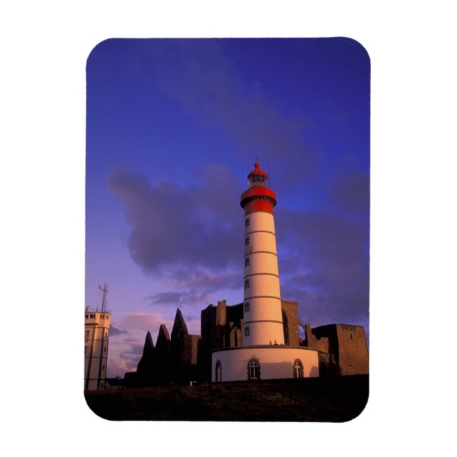 EU, Frankrike, Bretagne, Finistere, St. Mathieu, Magnet (Vertikal)