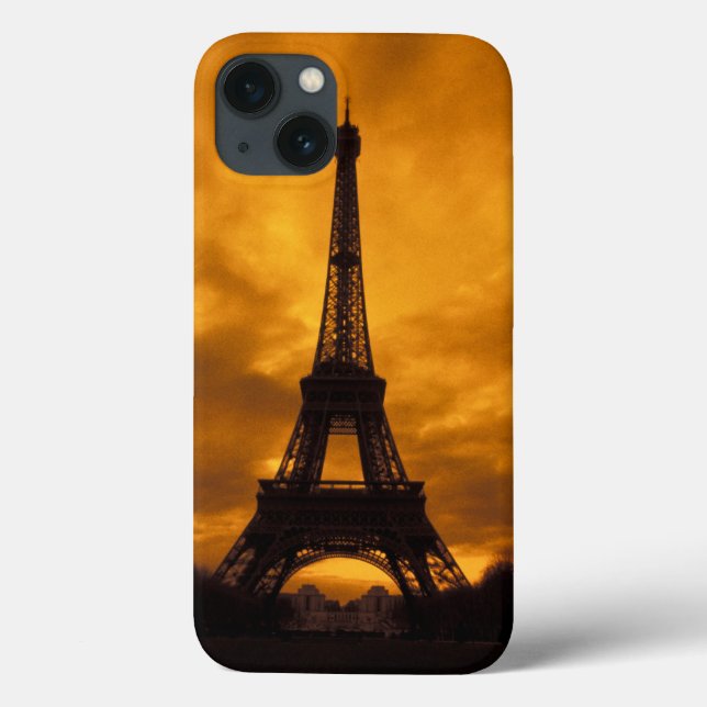 EU, Frankrike, Paris.  Eiffel Torn. (Baksida)