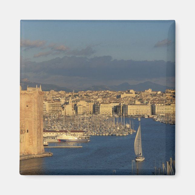 EU, Frankrike, Provence, Bouches-du-Rhone, 2 Magnet (Framsidan)