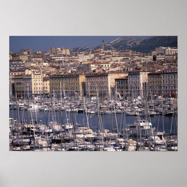 EU, Frankrike, Provence, Bouches, du, Rhone, 8 Poster (Framsidan)