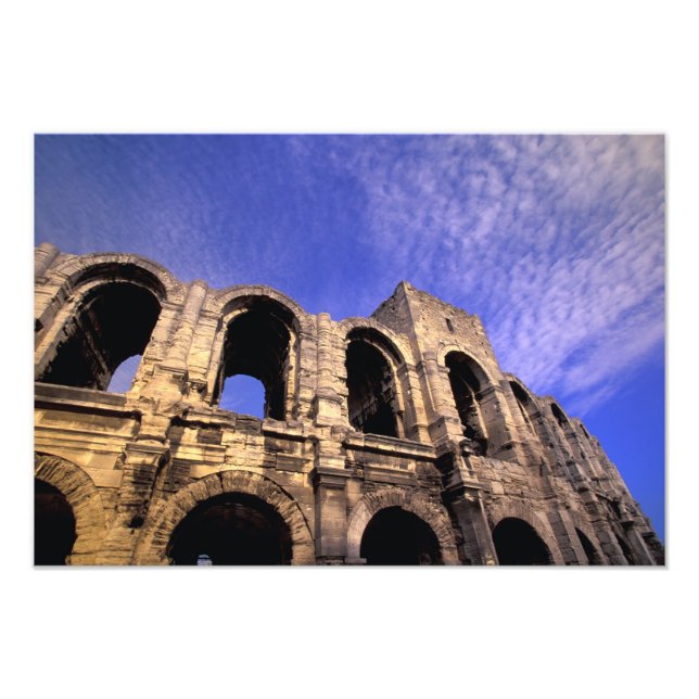 EU, Frankrike, Provence, Bouches, du, Rhone Fototryck (Framsidan)