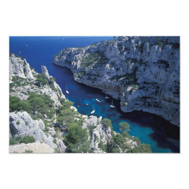 EU, Frankrike, Provence, Franska Rivieran, 2 Fototryck (Framsidan)