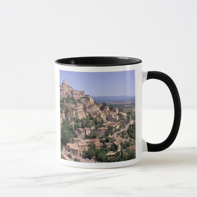 EU, Frankrike, Provence, Luberon, Gordes Mugg (Höger)