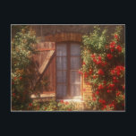 EU, Frankrike, Provence, Vaucluse, Apt. Hus 2 Vykort<br><div class="desc">EU,  Frankrike,  Provence,  Vaucluse,  Apt House with sommar ro in bloom � Walter Bibikow / DanitaDelimont.com</div>