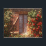 EU, Frankrike, Provence, Vaucluse, Apt. Hus 2 Vykort<br><div class="desc">EU,  Frankrike,  Provence,  Vaucluse,  Apt House with sommar ro in bloom � Walter Bibikow / DanitaDelimont.com</div>