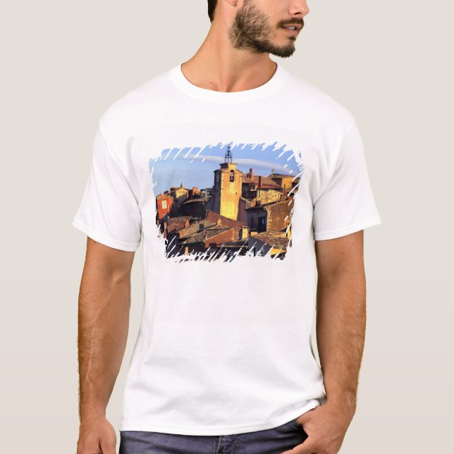 EU, Frankrike, Provence, Vaucluse, Roussillon. 3 T Shirt (Framsida)