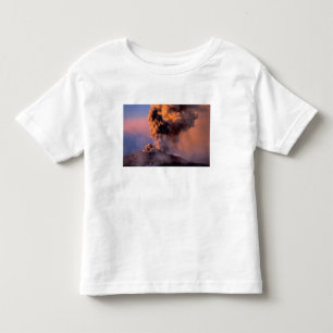 EU, Italien, Sicilien, Mt. Etnas toppkrater Tee