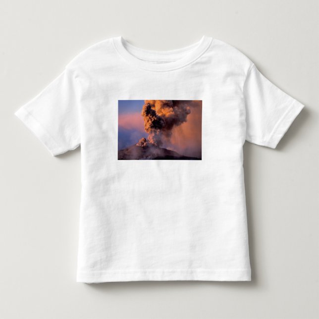 EU, Italien, Sicilien, Mt. Etnas toppkrater Tee (Framsida)