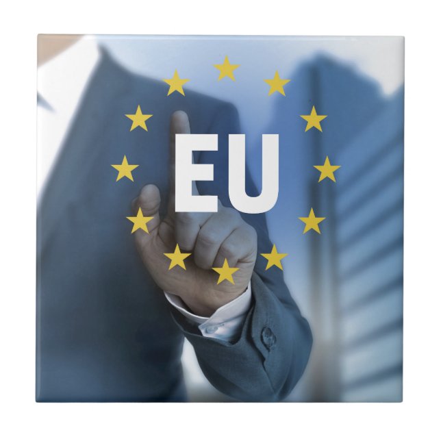 EU-konceptet för pekskärm Kakelplatta (Framsidan)