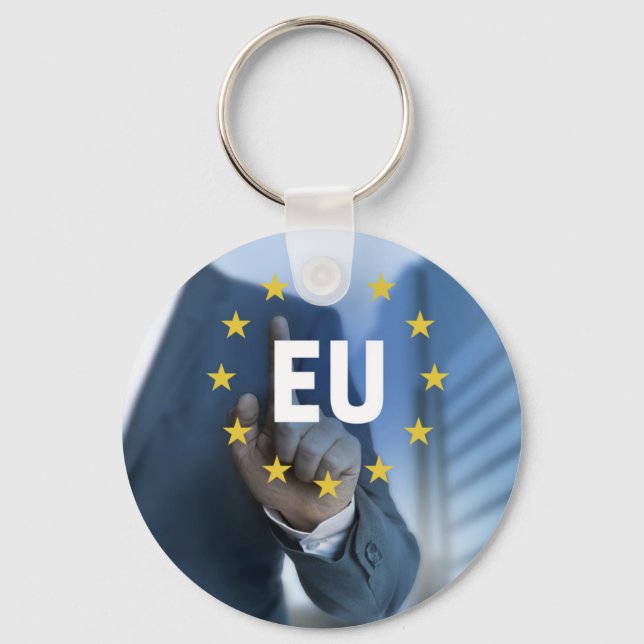 EU-konceptet för pekskärm Nyckelring (Framsida)