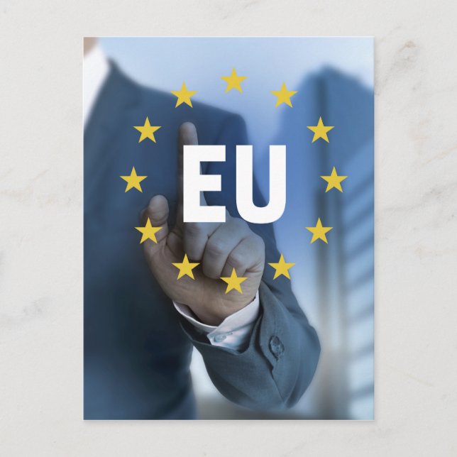 EU-konceptet för pekskärm Vykort (Framsida)