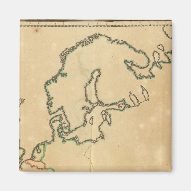 EU-översikt Magnet (Framsidan)