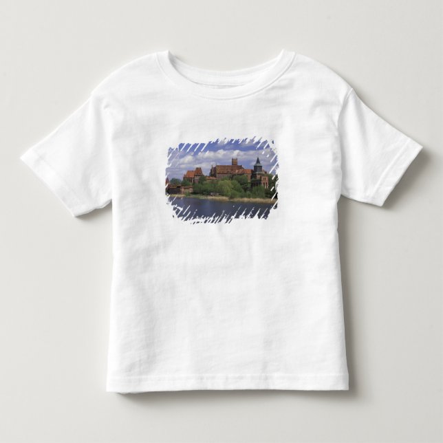 EU, Polen, Pomerania, Malbork. Europas Tee Shirt (Framsida)